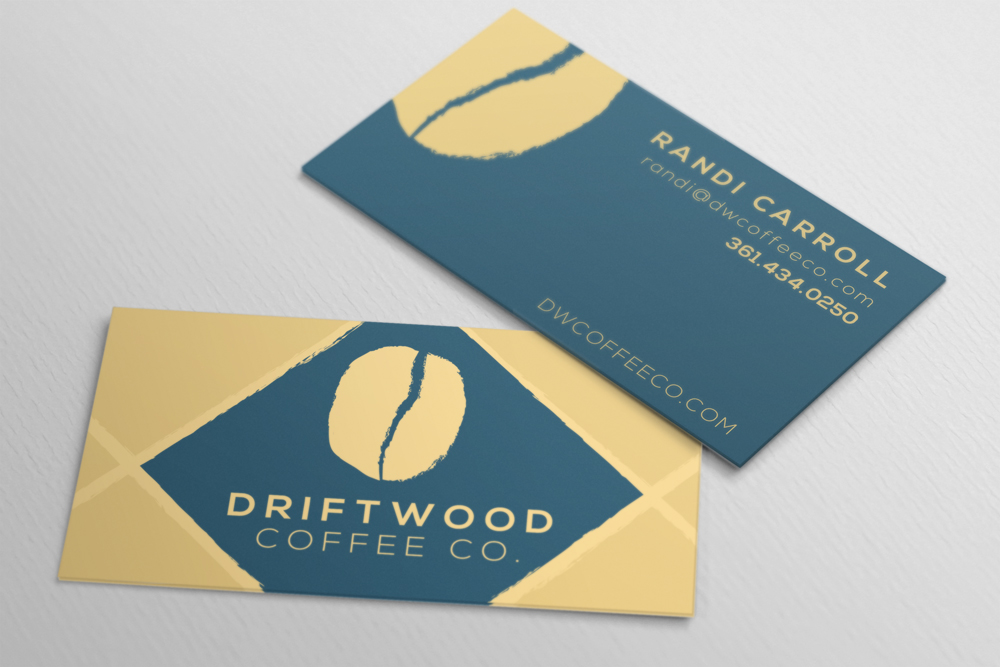 Driftwood Coffee Co Business Card